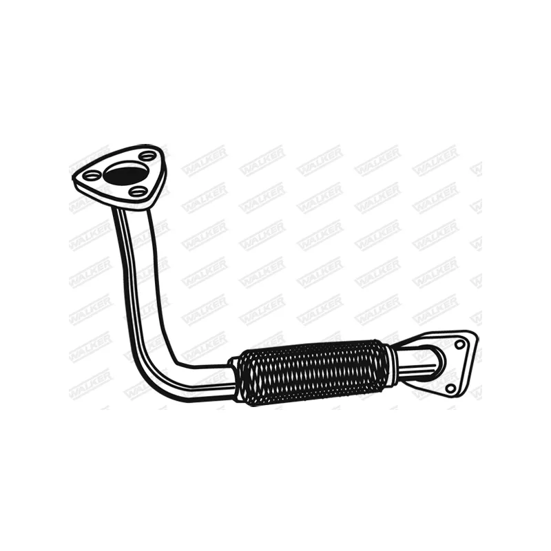 Tuyau d'échappement WALKER 03139