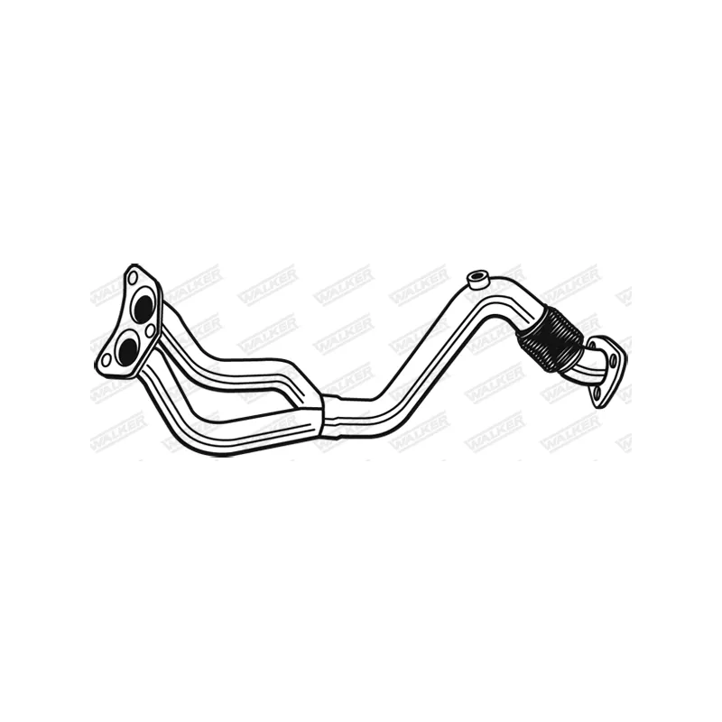 Tuyau d'échappement WALKER 03473