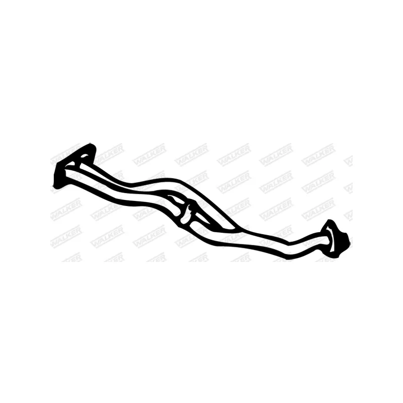 Tuyau d'échappement WALKER 04251