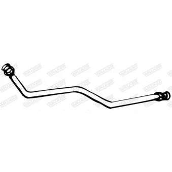 Tuyau d'échappement WALKER 05266