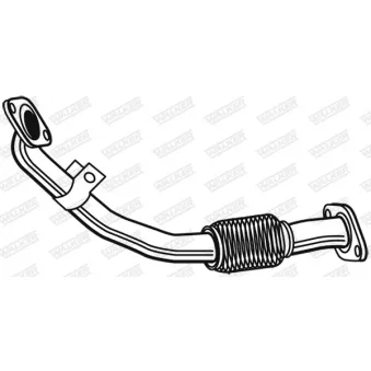 Tuyau d'échappement WALKER 05326