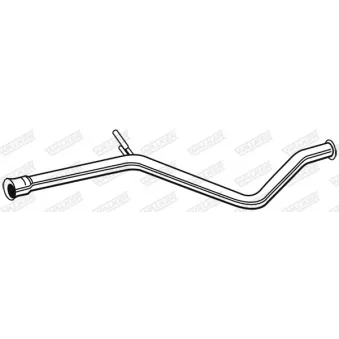 Tuyau d'échappement WALKER 06433