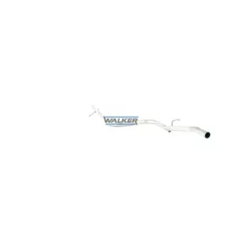 Tuyau d'échappement WALKER 07568