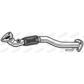 Tuyau d'échappement WALKER 07632
