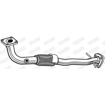 Tuyau d'échappement WALKER 07772