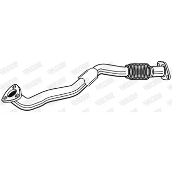 Tuyau d'échappement WALKER 07935