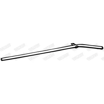 Tuyau d'échappement WALKER 08457