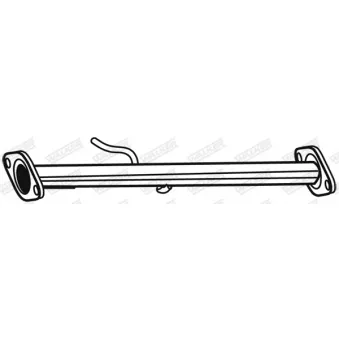 Tuyau d'échappement WALKER 08990