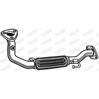 Tuyau d'échappement WALKER 08999