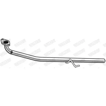Tuyau d'échappement WALKER 09931