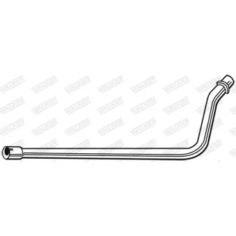 Tuyau d'échappement WALKER 09946