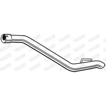 Tuyau d'échappement WALKER 10359