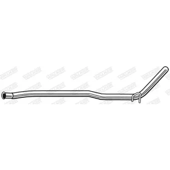 Tuyau d'échappement WALKER 10379