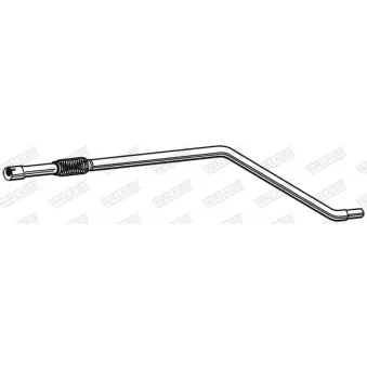 Tuyau d'échappement WALKER 10446