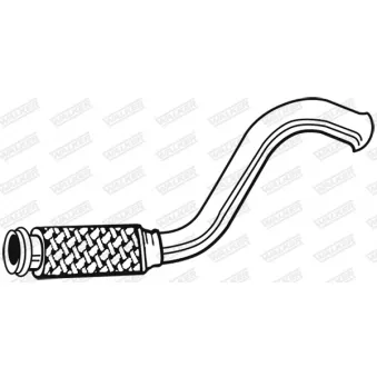 Tuyau d'échappement WALKER 10450