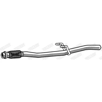 Tuyau d'échappement WALKER 10509