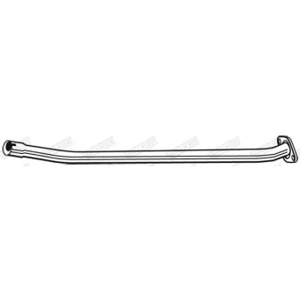 Tuyau d'échappement WALKER 10512