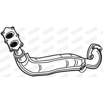 Tuyau d'échappement WALKER 10527