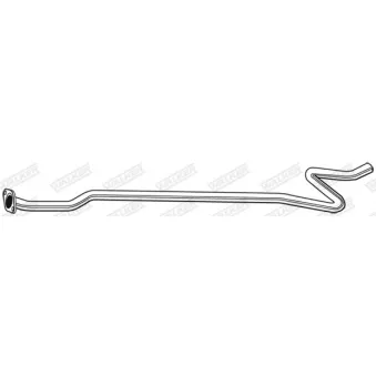 Tuyau d'échappement WALKER 10543