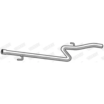 Tuyau d'échappement WALKER 10570
