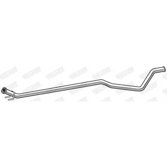 Tuyau d'échappement WALKER 10576