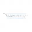 Tuyau d'échappement WALKER 10576 - Visuel 3