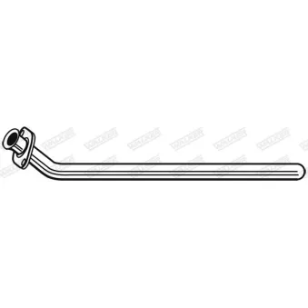Tuyau d'échappement WALKER 10602