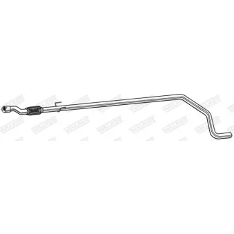 Tuyau d'échappement WALKER 10607