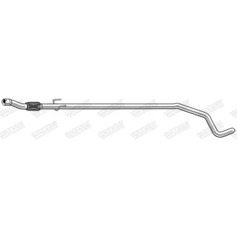 Tuyau d'échappement WALKER 10608