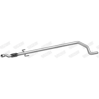 Tuyau d'échappement WALKER 10609