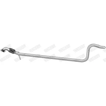 Tuyau d'échappement WALKER 10618