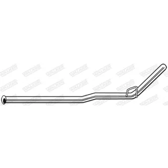 Tuyau d'échappement WALKER 10635