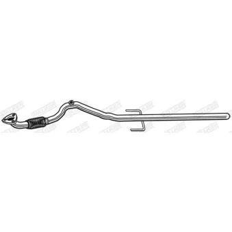 Tuyau d'échappement WALKER 10637