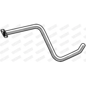 Tuyau d'échappement WALKER 10699