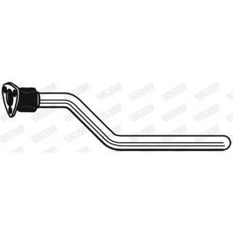 Tuyau d'échappement WALKER 10703