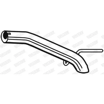 Tuyau d'échappement WALKER 10708