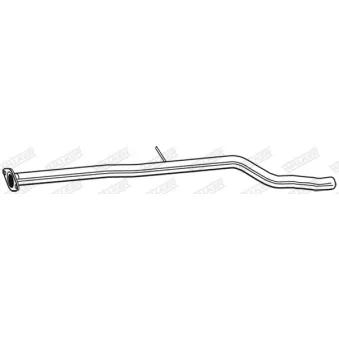 Tuyau d'échappement WALKER 10717