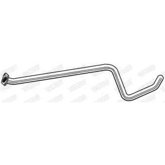 Tuyau d'échappement WALKER 10720