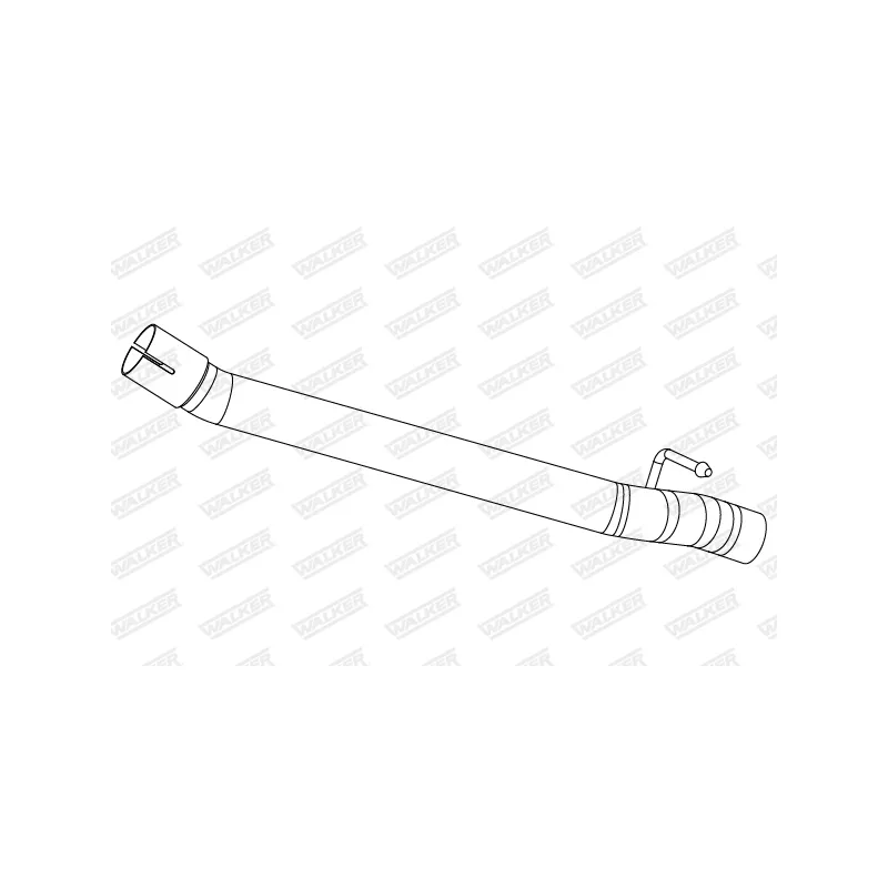 Tuyau d'échappement WALKER 10874
