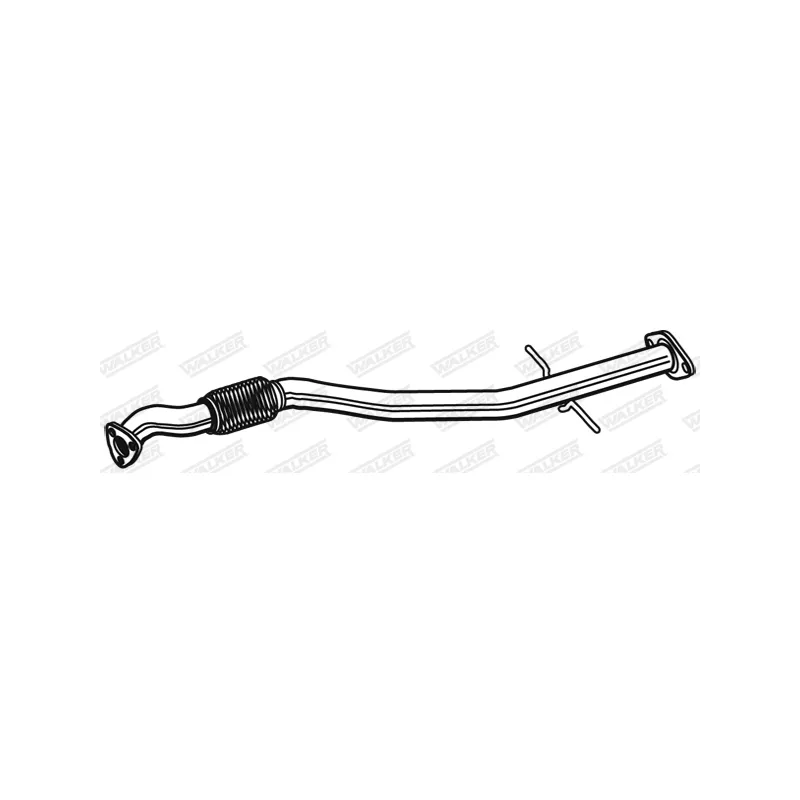 Tuyau d'échappement WALKER 10888