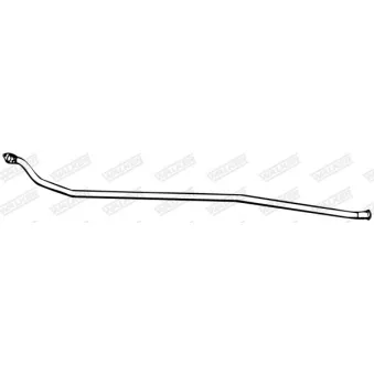 Tuyau d'échappement WALKER 12297