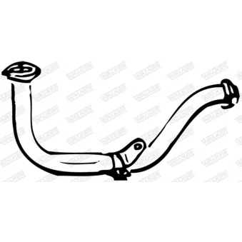 Tuyau d'échappement WALKER 13222