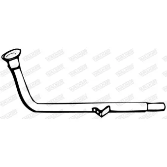 Tuyau d'échappement WALKER 13505