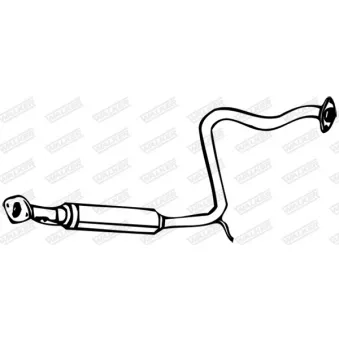 Silencieux central WALKER 16586