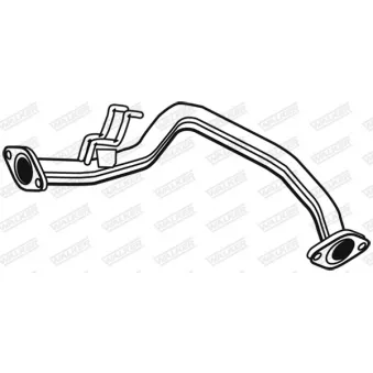 Tuyau d'échappement WALKER 17577