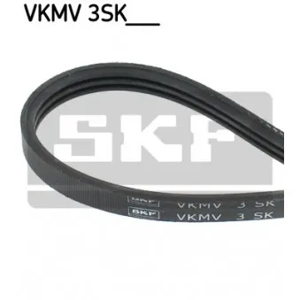 Courroie trapézoïdale à nervures SKF VKMV 3SK856