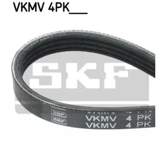 Courroie trapézoïdale à nervures SKF VKMV 4PK1538