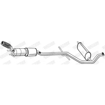 Catalyseur WALKER 20995