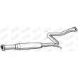 Silencieux central WALKER 21230 - Visuel 1