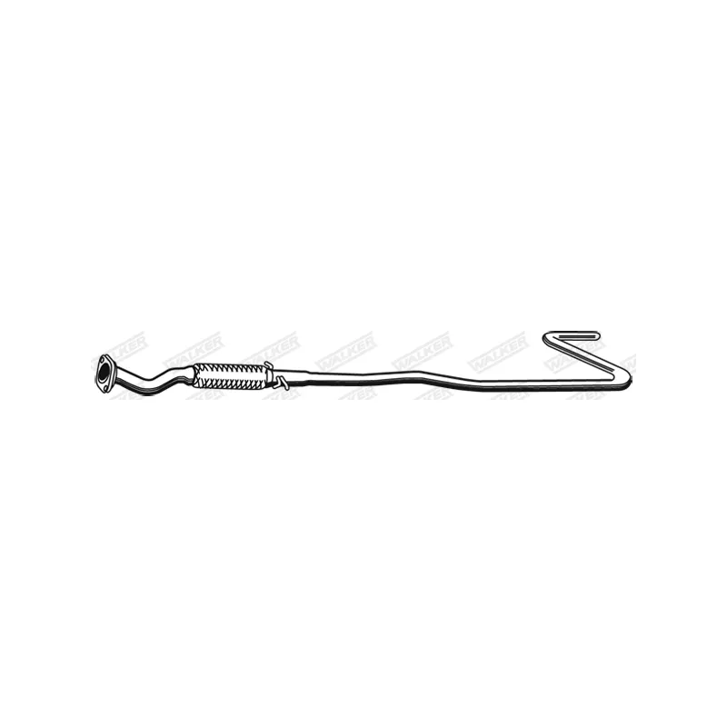 Tuyau d'échappement WALKER 21326